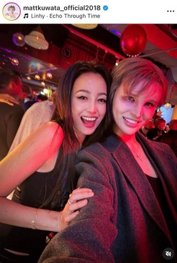 Mattさんのインスタグラム（＠mattkuwata_official2018）より