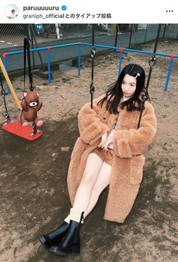 島崎遥香さんのインスタグラム（＠paruuuuuru）より