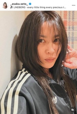 瀬戸朝香さんのインスタグラム（＠_asaka.seto_）より