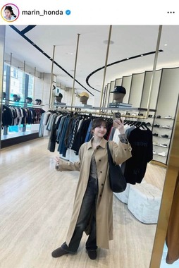 本田真凜さんのインスタグラム（＠marin_honda）より