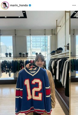 本田真凜さんのインスタグラム（＠marin_honda）より