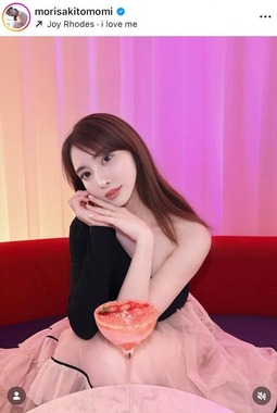 森咲智美さんのインスタグラム（＠morisakitomomi）より