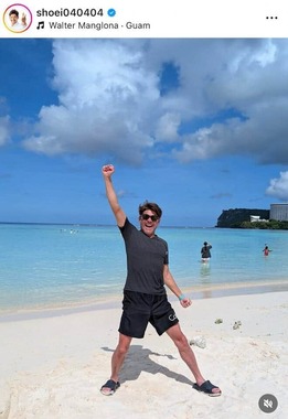 照英さんのインスタグラム（＠shoei040404）より