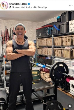 照英さんのインスタグラム（＠shoei040404）より