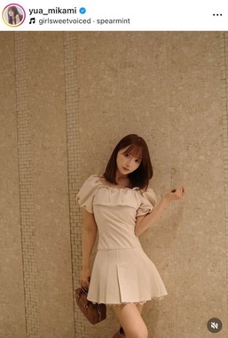 三上悠亜さんのインスタグラム（＠yua_mikami）より