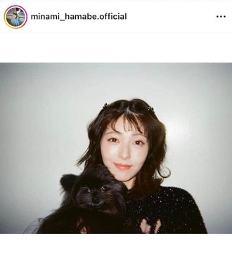 浜辺美波さんのインスタグラム（＠minami_hamabe.official）より