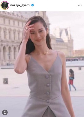 中条あやみさんのインスタグラム（＠nakajo_ayami）より