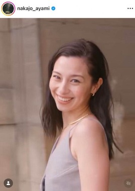 中条あやみさんのインスタグラム（＠nakajo_ayami）より