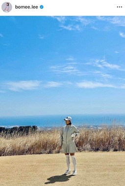 イ・ボミさんのインスタグラム（＠bomee.lee）より