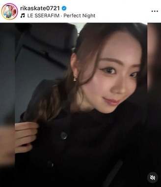 紀平梨花選手のインスタグラム（＠rikaskate0721）より