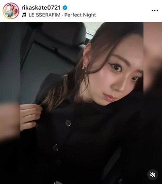 紀平梨花選手のインスタグラム（＠rikaskate0721）より