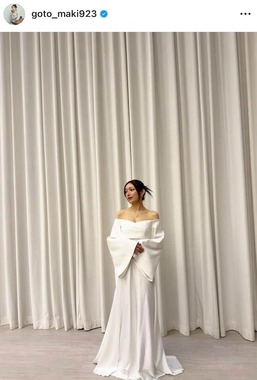 後藤真希さんのインスタグラム（＠goto_maki923）より