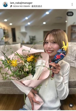 中島ひとみ選手のインスタグラム（＠g713_8）より