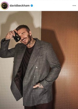 デビッド・ベッカムさんのインスタグラム（＠davidbeckham）より