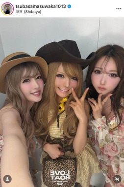 益若つばささんのインスタグラム（＠tsubasamasuwaka1013）より