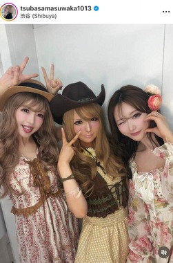 益若つばささんのインスタグラム（＠tsubasamasuwaka1013）より