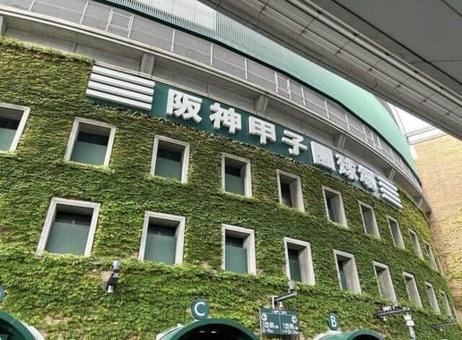 阪神甲子園球場。遠征には多額の費用がかかる