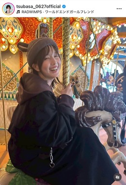 本田翼さんのインスタグラム（＠tsubasa_0627official）より