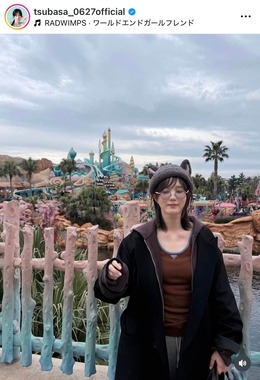 本田翼さんのインスタグラム（＠tsubasa_0627official）より