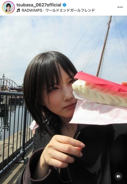 本田翼さんのインスタグラム（＠tsubasa_0627official）より