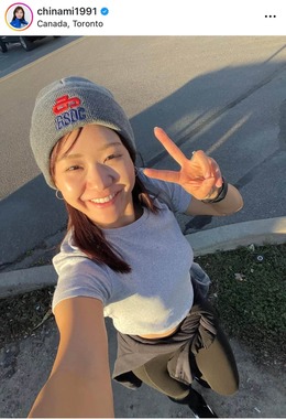 吉田知那美さんのインスタグラム（＠chinami1991）より