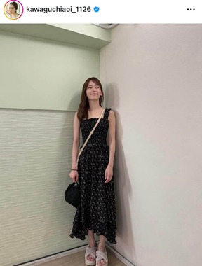 川口葵さんのインスタグラム（＠kawaguchiaoi_1126）より
