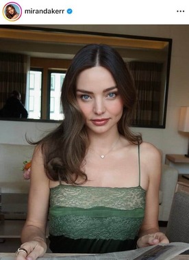 ミランダ・カーさんのインスタグラム（＠mirandakerr）より