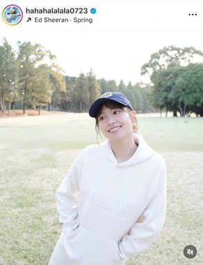 後藤楽々さんのインスタグラム（＠hahahalalala0723）より