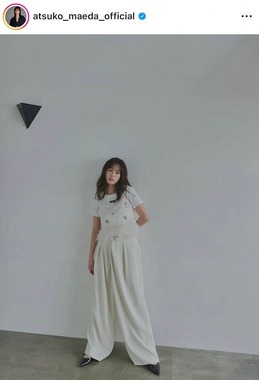 前田敦子さんのインスタグラム（＠atsuko_maeda_official）より