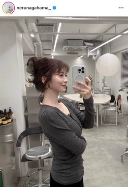 長濱ねるさんのインスタグラム（＠nerunagahama_）より