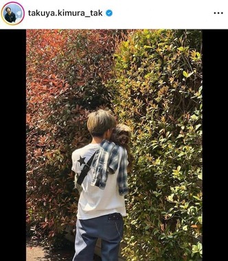 木村拓哉さんのインスタグラム（＠takuya.kimura_tak）より