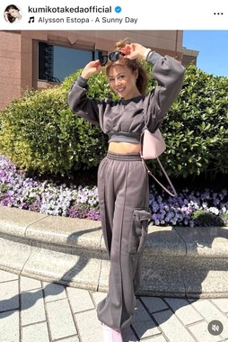 武田久美子さんのインスタグラム（＠kumikotakedaofficial）より