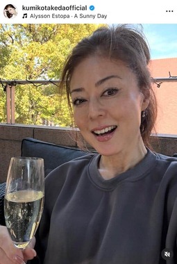 武田久美子さんのインスタグラム（＠kumikotakedaofficial）より