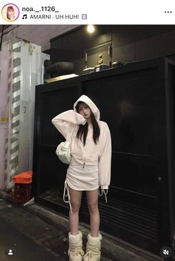 希空さんのインスタグラム（＠noa._.1126_）より