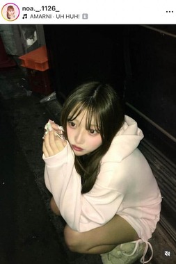 希空さんのインスタグラム（＠noa._.1126_）より