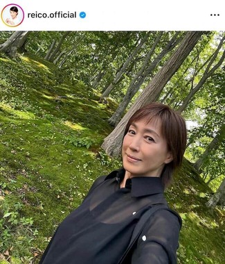 高島礼子さんのインスタグラム（＠reico.official）より