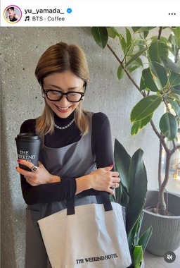 山田優さんのインスタグラム（＠yu_yamada_）より