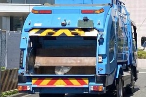 清掃車で火災、中から大量のゴミが...渋谷区が「衝撃の光景」を公開　ライターなどの処分めぐり注意喚起