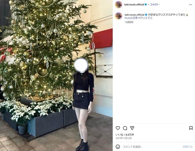 tuki.さんのインスタグラム（＠tuki.music.officia）より