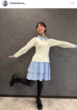 今井春花さんのインスタグラム（＠imaisakura_）より
