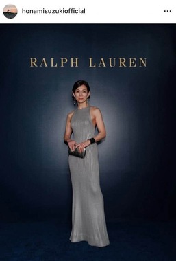 鈴木保奈美さんのインスタグラム（＠honamisuzukiofficial）より