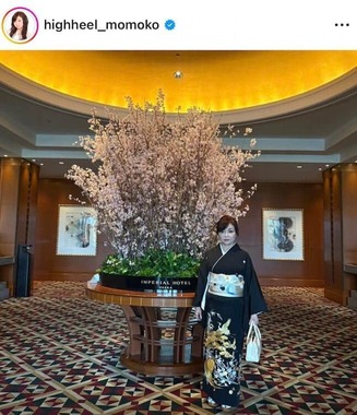 モモコさんのインスタグラム（＠highheel_momoko）より