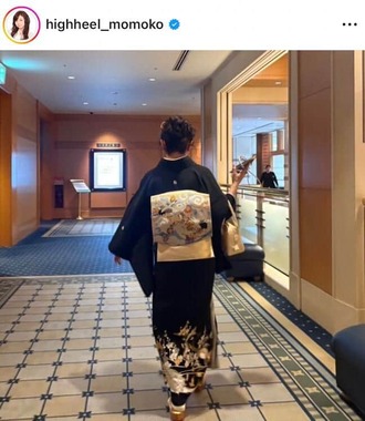 モモコさんのインスタグラム（＠highheel_momoko）より