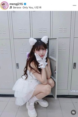 モンジェさんのインスタグラム（＠mengj215）より