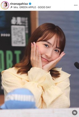 長久梨那さんのインスタグラム（＠rinanagahisa）より