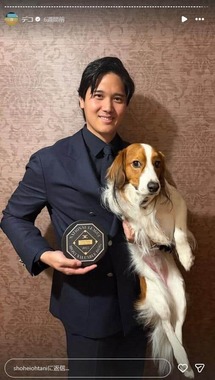 大谷翔平選手のインスタグラム（＠shoheiohtani）より