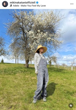 中谷美紀さんのインスタグラム（＠mikinakatanioffiziell）より