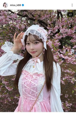 黒崎みささんのインスタグラム（＠misa_k88）より