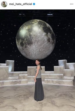 畑芽育さんのインスタグラム（＠mei_hata_official）より
