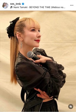 玉置成実さんのインスタグラム（＠nm_tmk）より